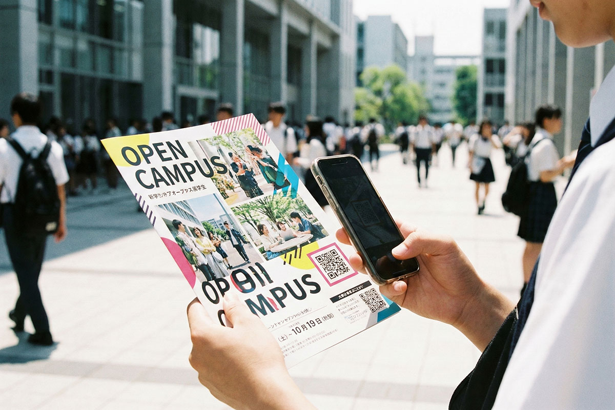 【学校集客UP！】オープンキャンパス成功チラシ：Web担当者必見のデザイン術
