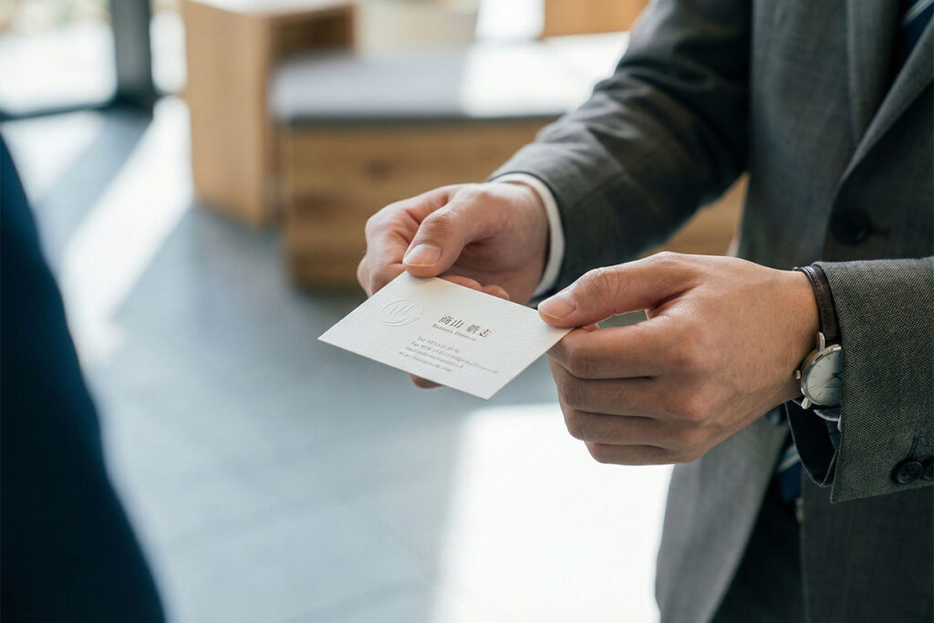 会社の第一印象を劇的に変える名刺デザインの考え方