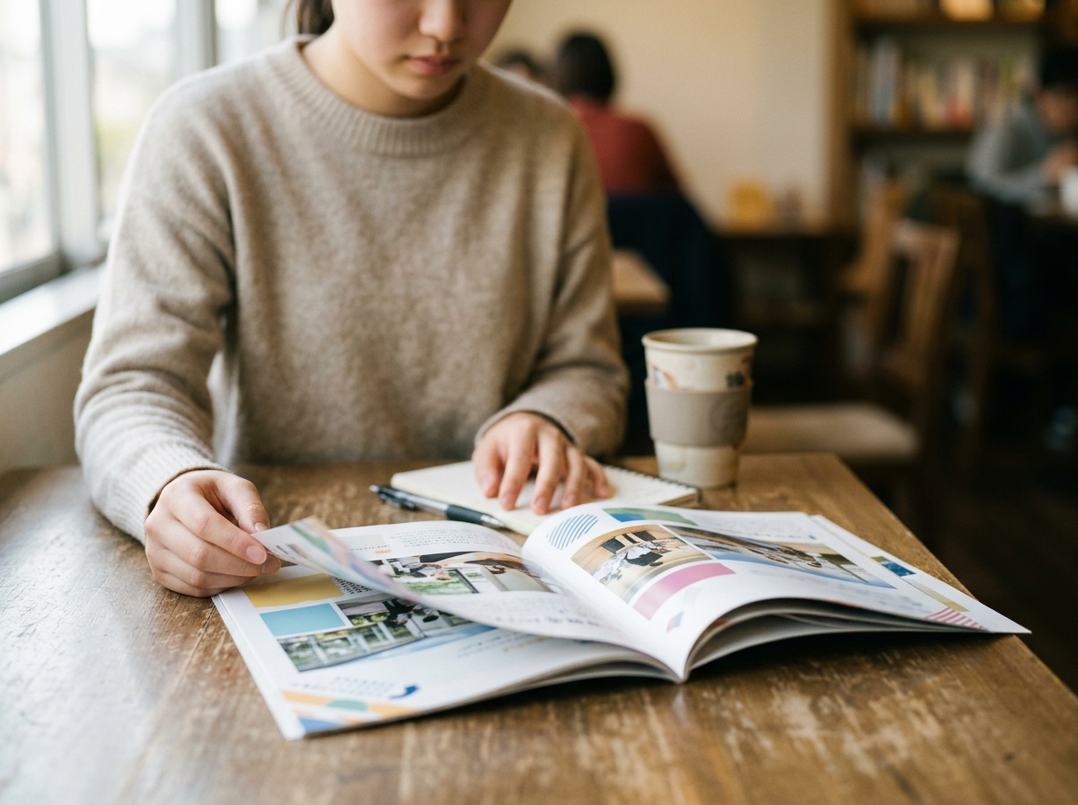 問い合わせが増えない？学校案内パンフレットのデザインで成果を出す3原則