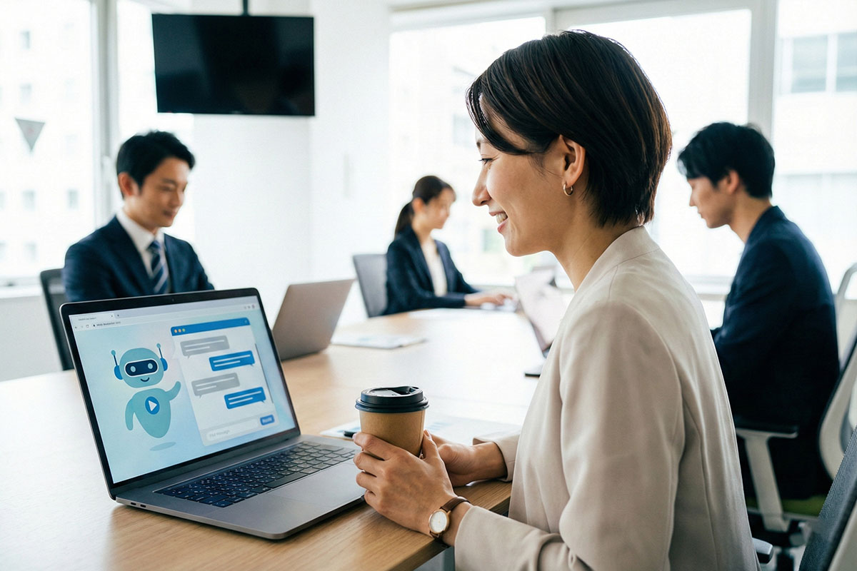 【決定版】ホームページにAIチャットボットを導入する費用と効果、選び方のポイント
