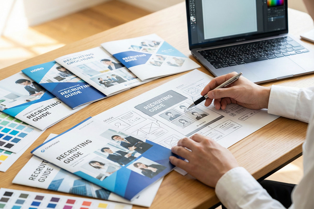 採用パンフレット完全ガイド：デザイン・コンテンツの作り方と成功事例
