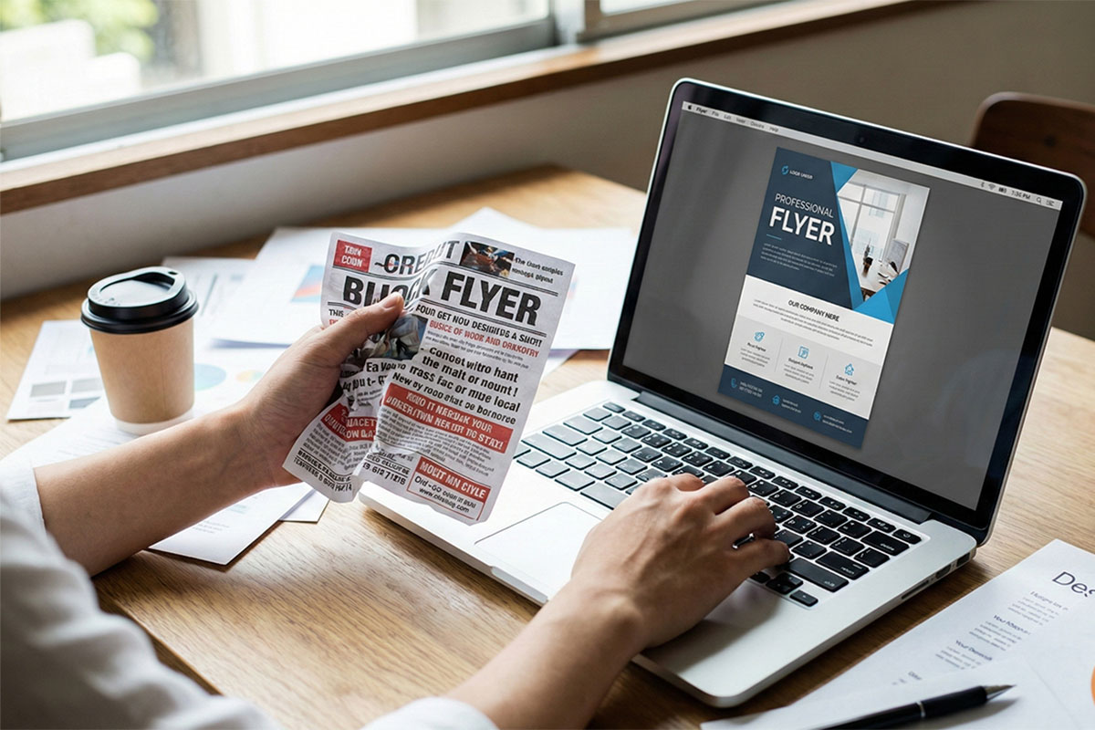 チラシ制作でよくある失敗例と、その回避方法