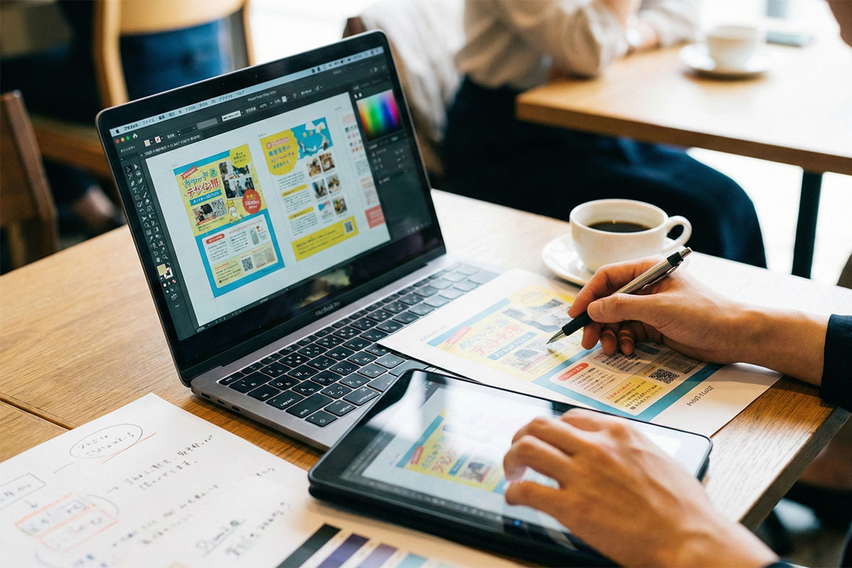 はじめてでも失敗しない｜チラシデザインを外注する流れを解説